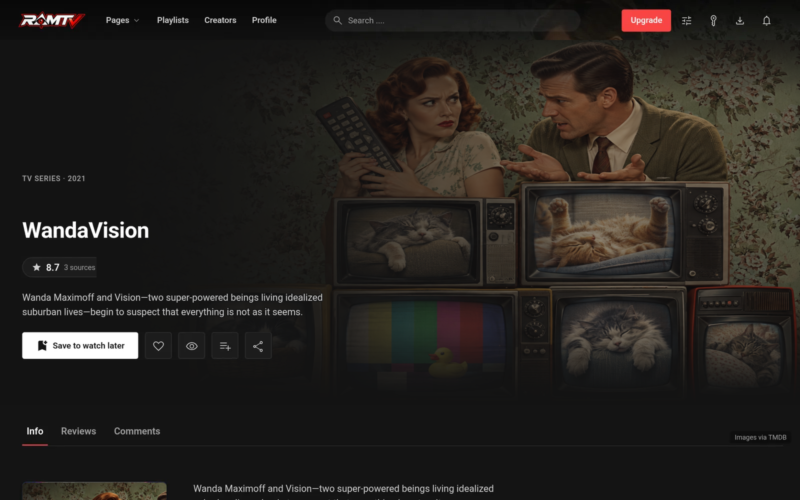 RamTV series page